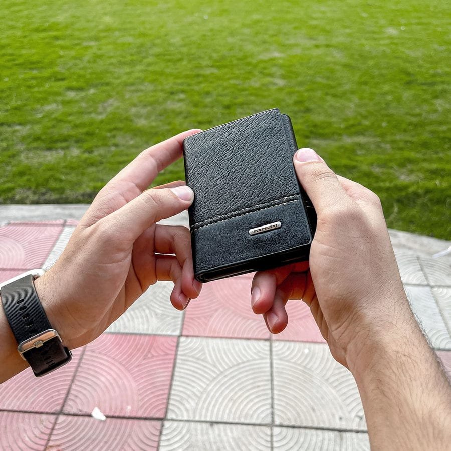 Premium PU Leather Trifold Wallet 